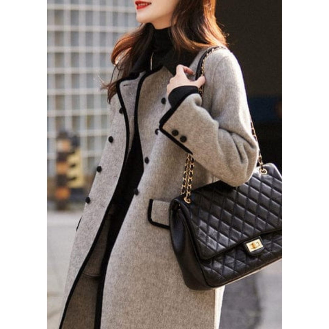 Winter Trench Coat For Women | Double-Breasted