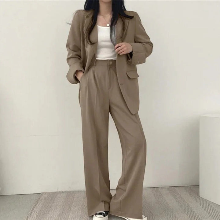 Yasmine | Dámsky oversize casual blejzer komplet