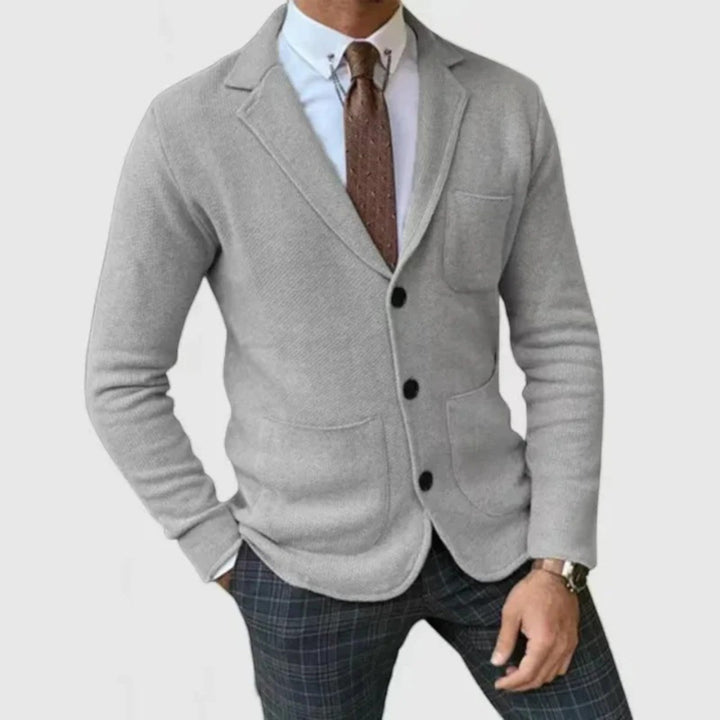 Axel | Blazer décontracté en maille pour homme | Léger