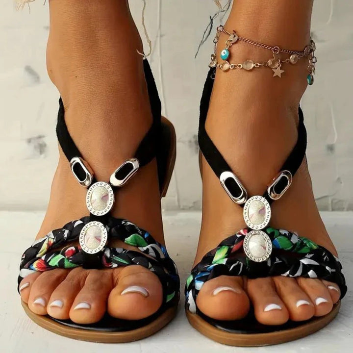 Yasmine | Bohém női szandál | Slingback