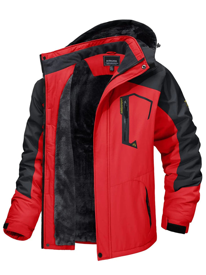 Parka Jaden para Hombre – Chaqueta Invernal Caliente con Capucha Desmontable