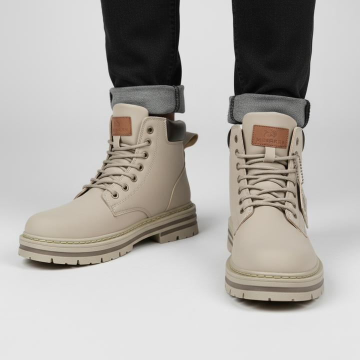 Leandro Zapatos Hombre Invierno – Botas Antideslizantes Impermeables con Soporte y Comodidad