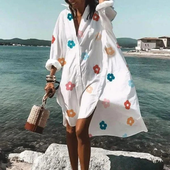 Yara | Vestito Camicia Oversize Casual da Donna