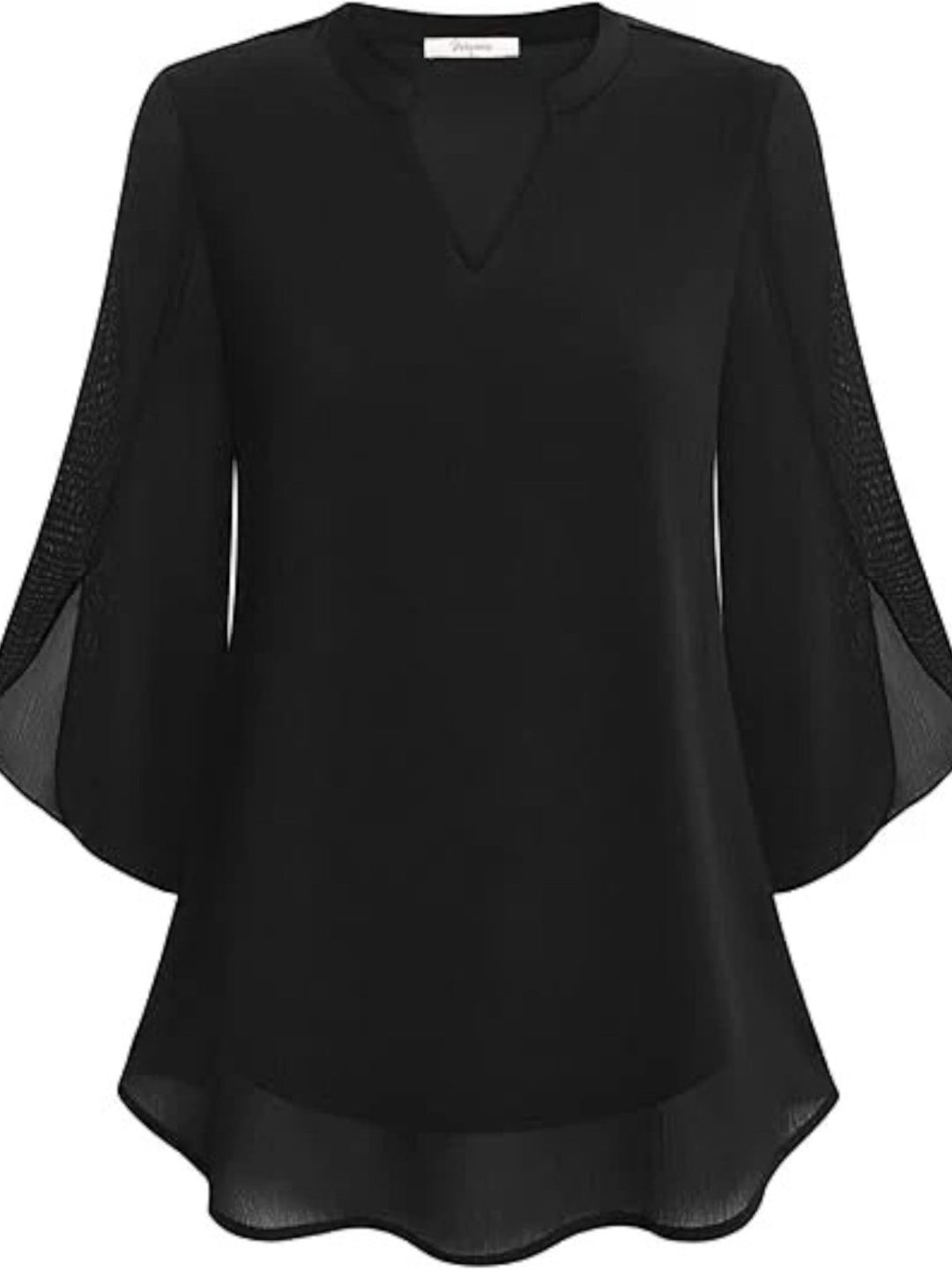 Aurora | Elegancka letnia bluzka damska z dekoltem w serek
