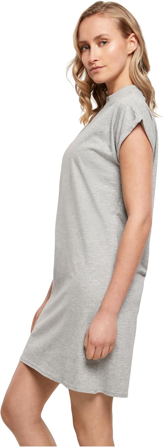 Camiseta Vestido Ayla para Mujer – Hombros Caídos, Algodón Suave y Estilo Casual Moderno