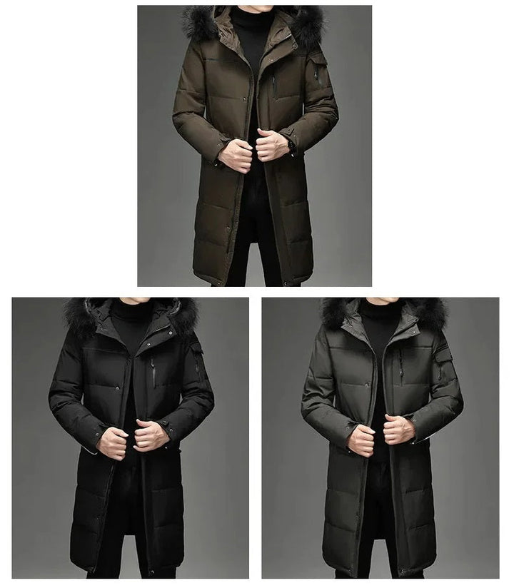 Jamir Men's Parka – Water-Repellent Winter Jacket with Hood