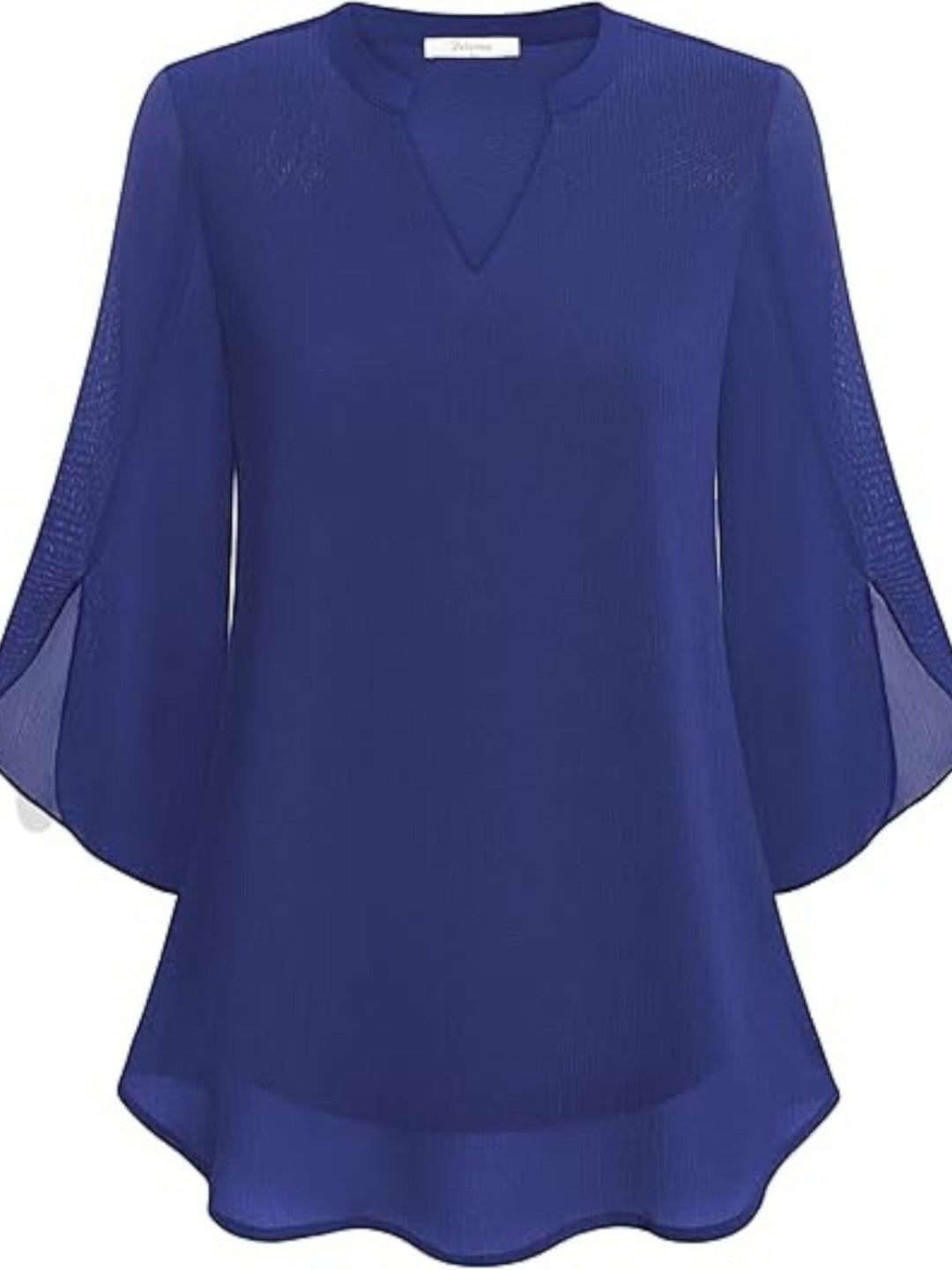 Aurora | Elegancka letnia bluzka damska z dekoltem w serek