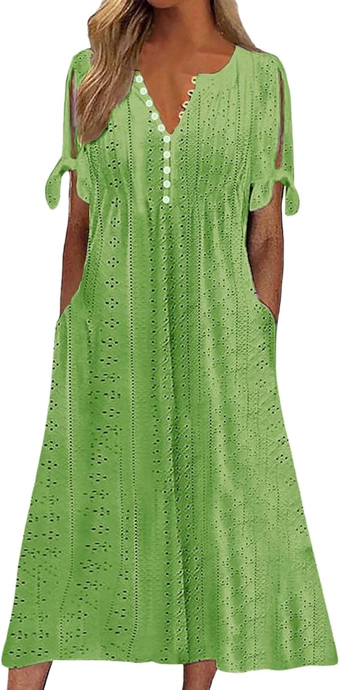 Vestido Boho Ruby para Mujer – Estilo Floral, Corte Fluido y Tejido Ligero de Verano