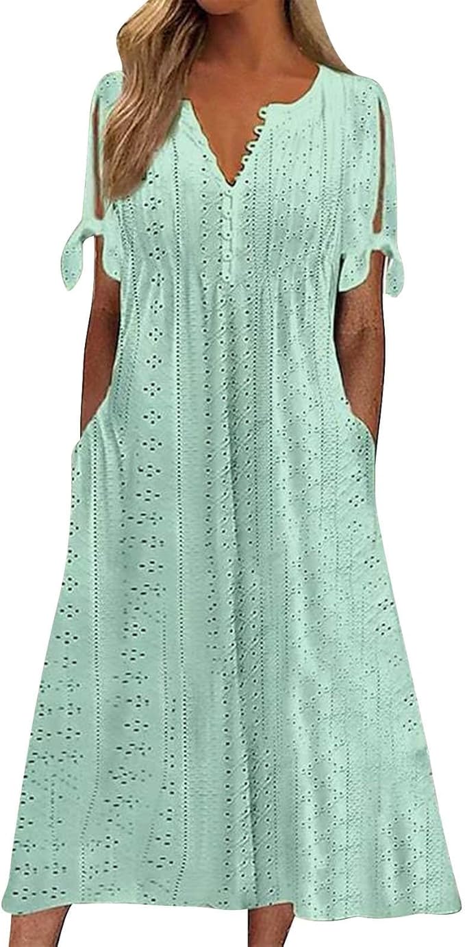 Vestido Boho Ruby para Mujer – Estilo Floral, Corte Fluido y Tejido Ligero de Verano