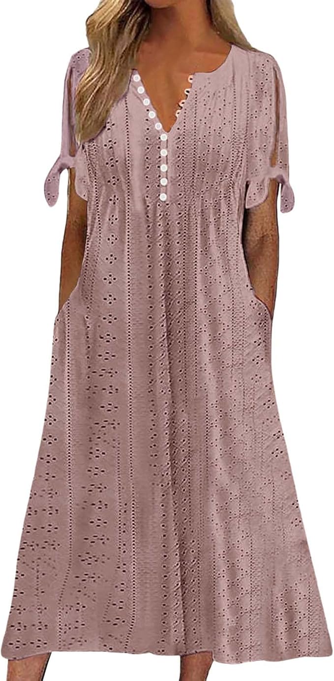Vestido Boho Ruby para Mujer – Estilo Floral, Corte Fluido y Tejido Ligero de Verano
