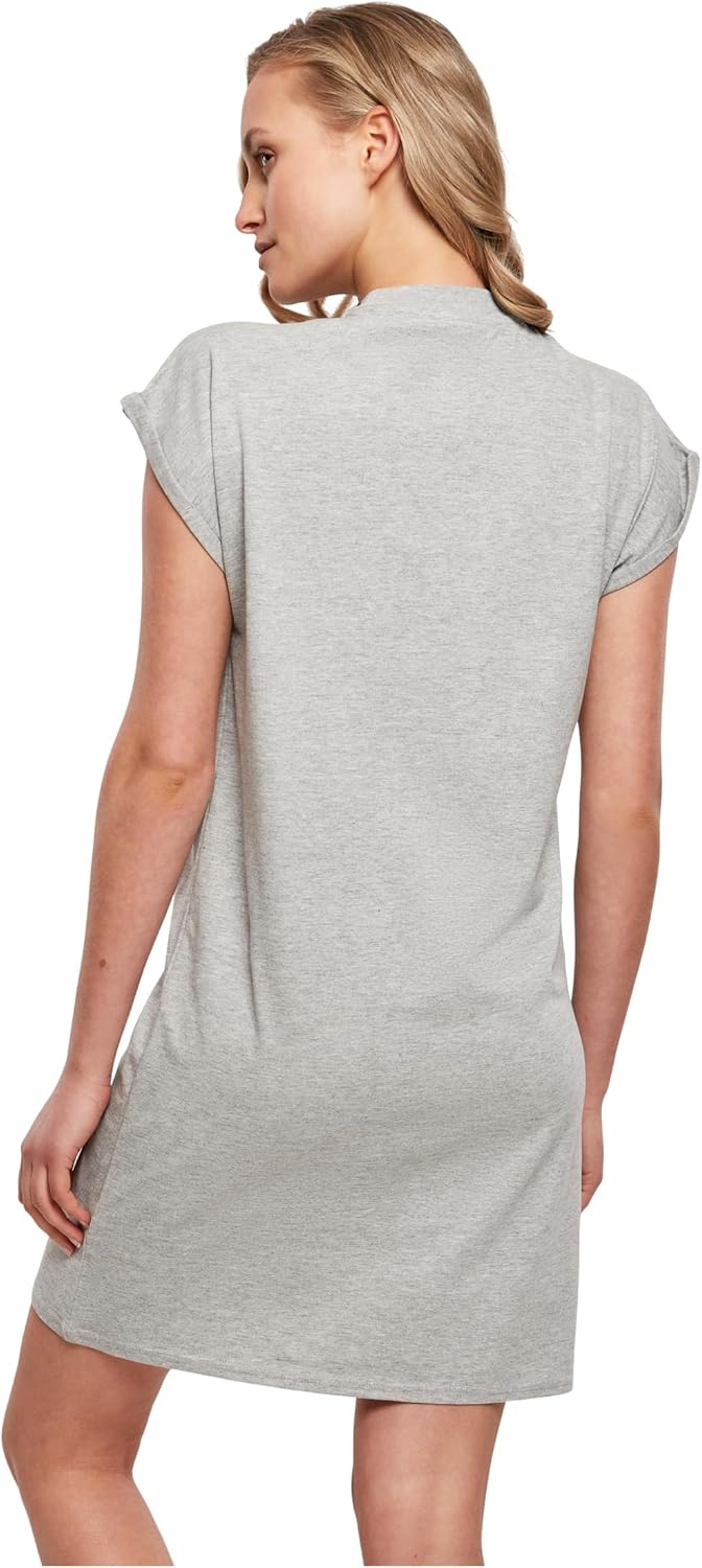 Camiseta Vestido Ayla para Mujer – Hombros Caídos, Algodón Suave y Estilo Casual Moderno