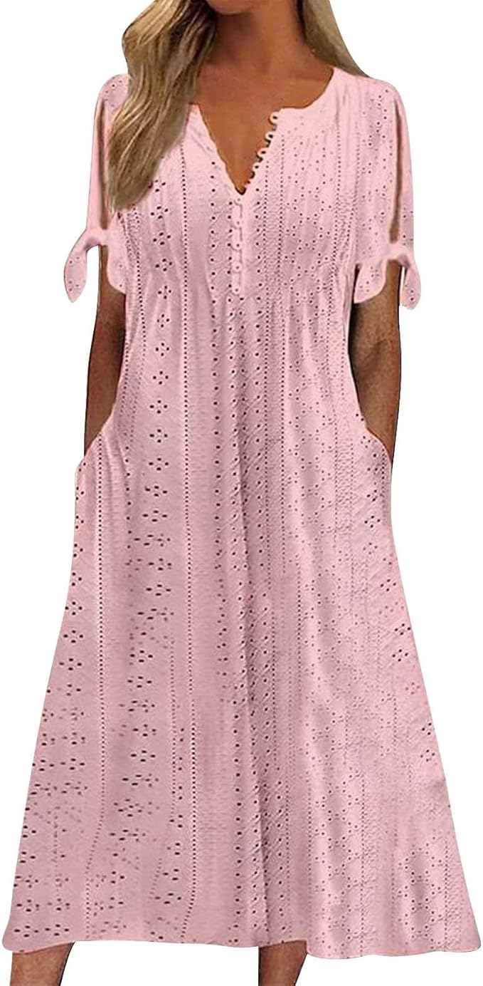 Vestido Boho Ruby para Mujer – Estilo Floral, Corte Fluido y Tejido Ligero de Verano