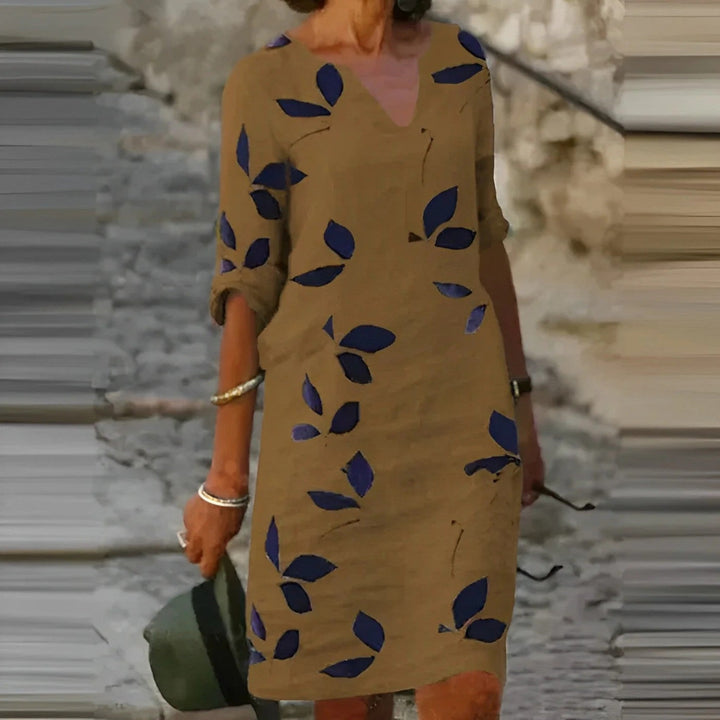 Selena | Vestito Estivo Casual Con Scollo A V Per Donna