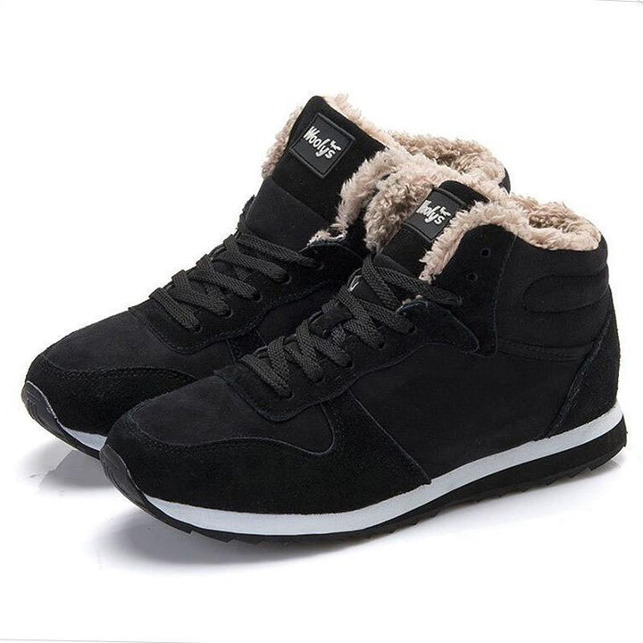 Zavian Zapatillas de Invierno para Hombre – Zapatos Calientes con Forro de Forro Polar y Suela Antideslizante