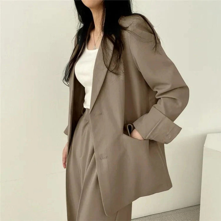 Yasmine | Dámsky oversize casual blejzer komplet