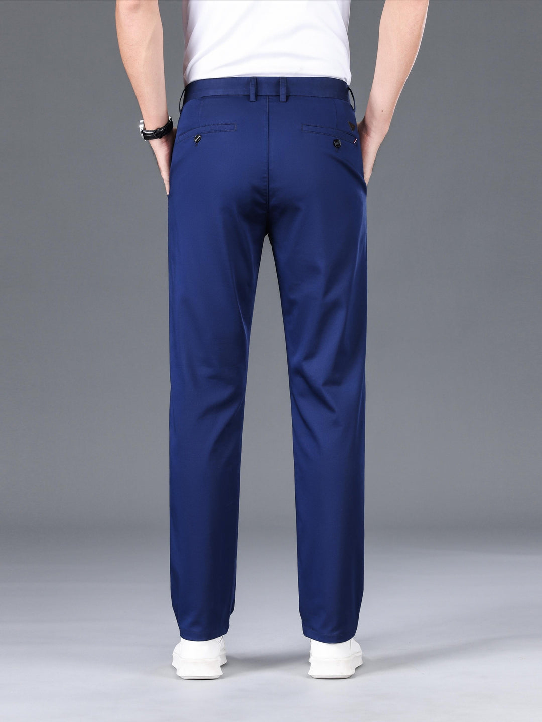 Pantalone Leggermente Elasticizzato Da Uomo | Formale