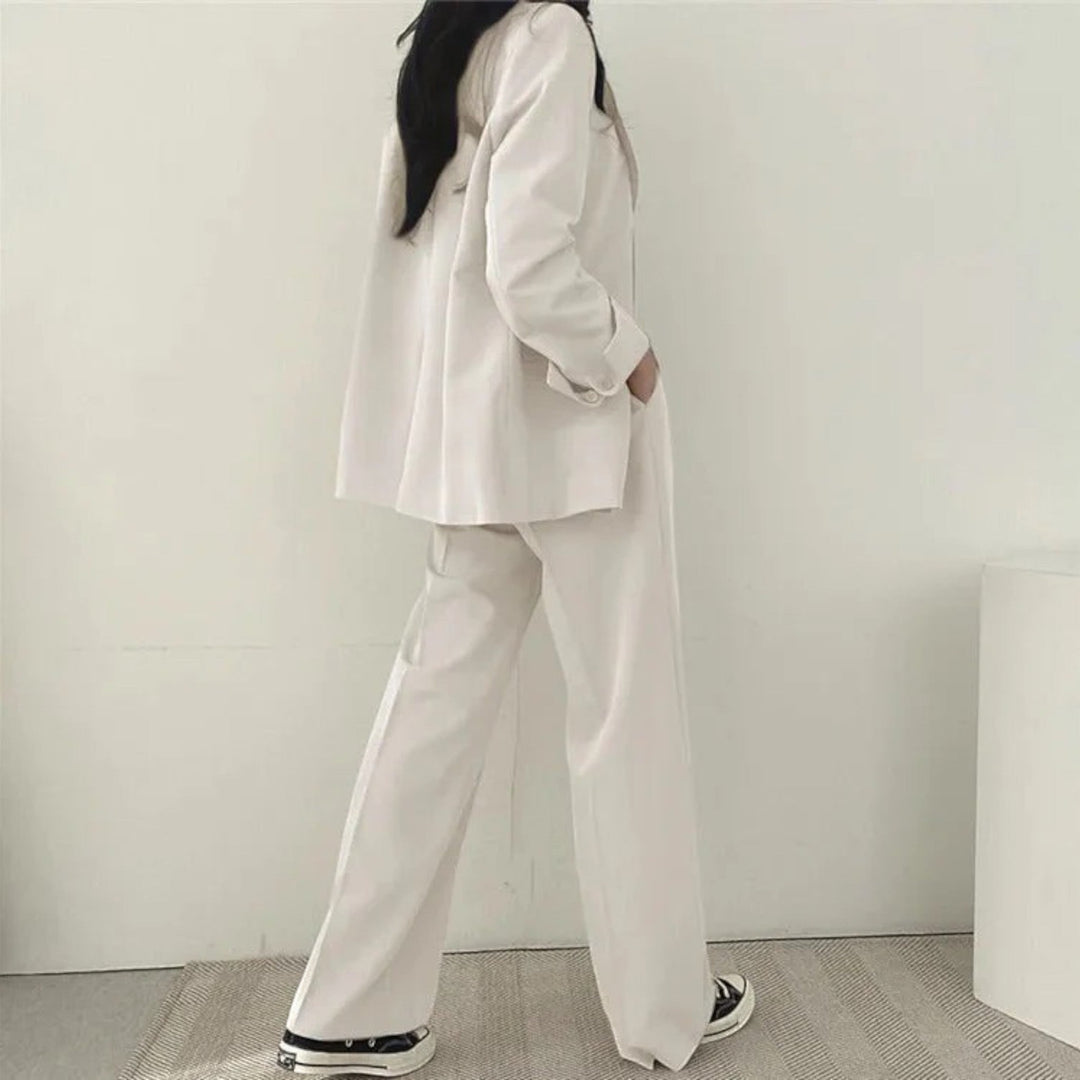 Yasmine | Dámsky oversize casual blejzer komplet