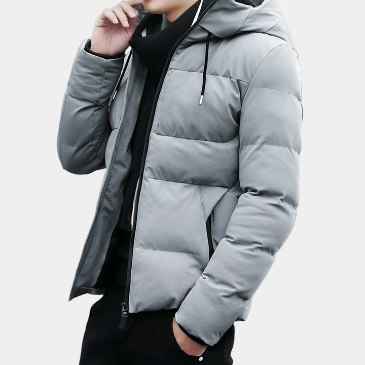 Chaqueta acolchada para hombre Marcus Giacca con capucha – Chaqueta invernal cálida, cómoda, ajustada y versátil