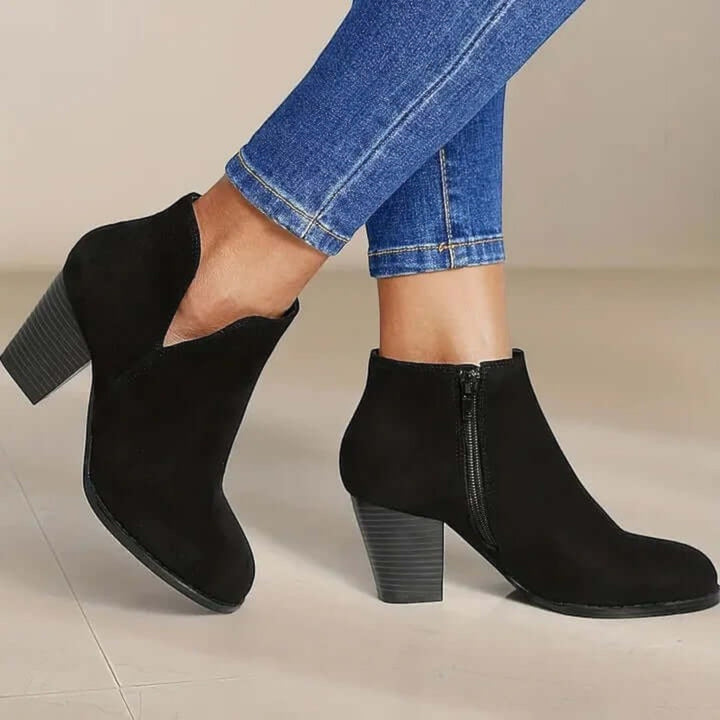 Angela | Elegant Women's Ankle Boot with Heel