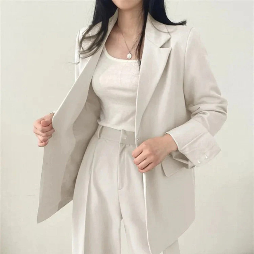 Yasmine | Dámsky oversize casual blejzer komplet