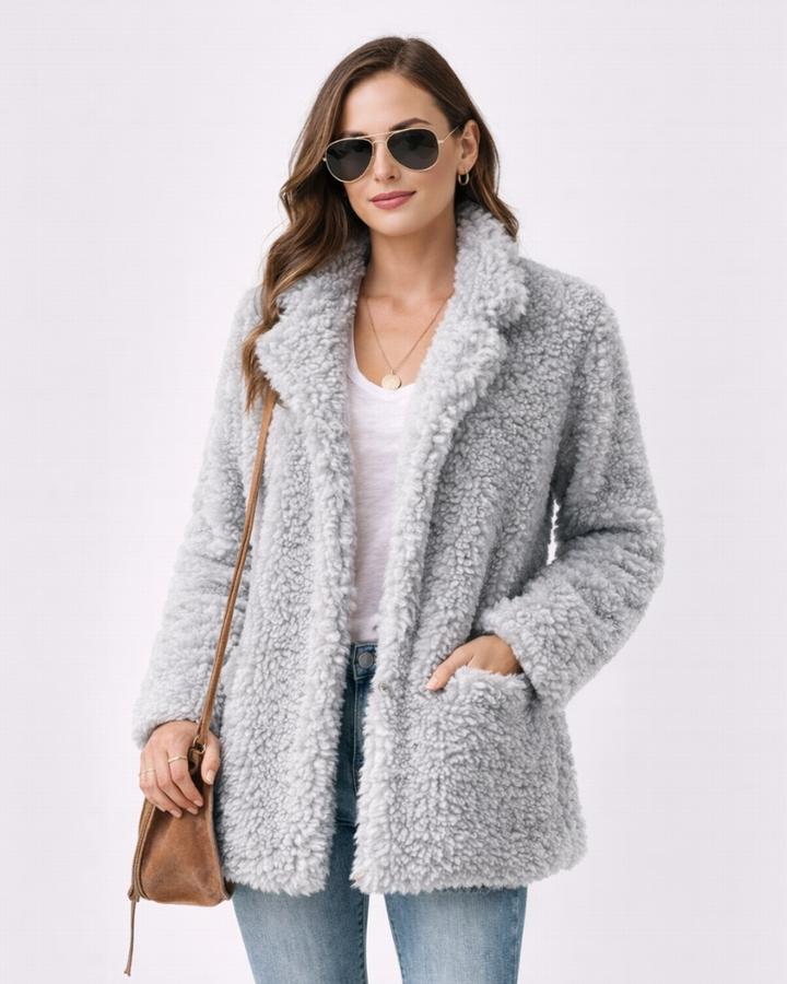 Aliyah Abrigo Largo de Invierno para Mujer – Corte Moderno, Ajuste Regular Elegante