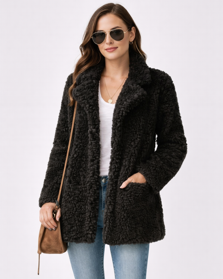 Aliyah Abrigo Largo de Invierno para Mujer – Corte Moderno, Ajuste Regular Elegante