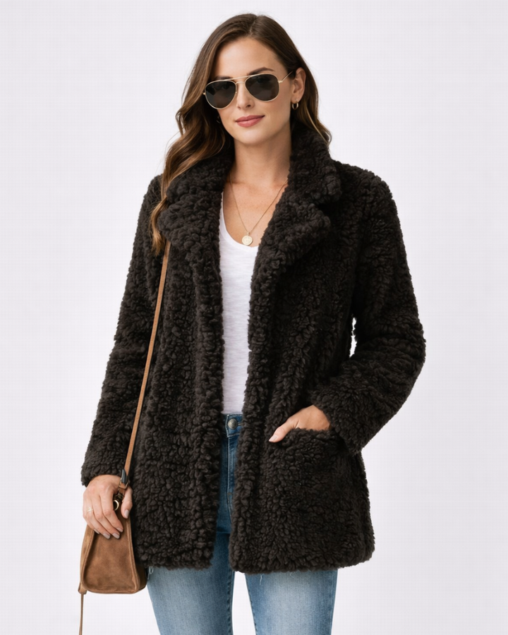 Aliyah Abrigo Largo de Invierno para Mujer – Corte Moderno, Ajuste Regular Elegante