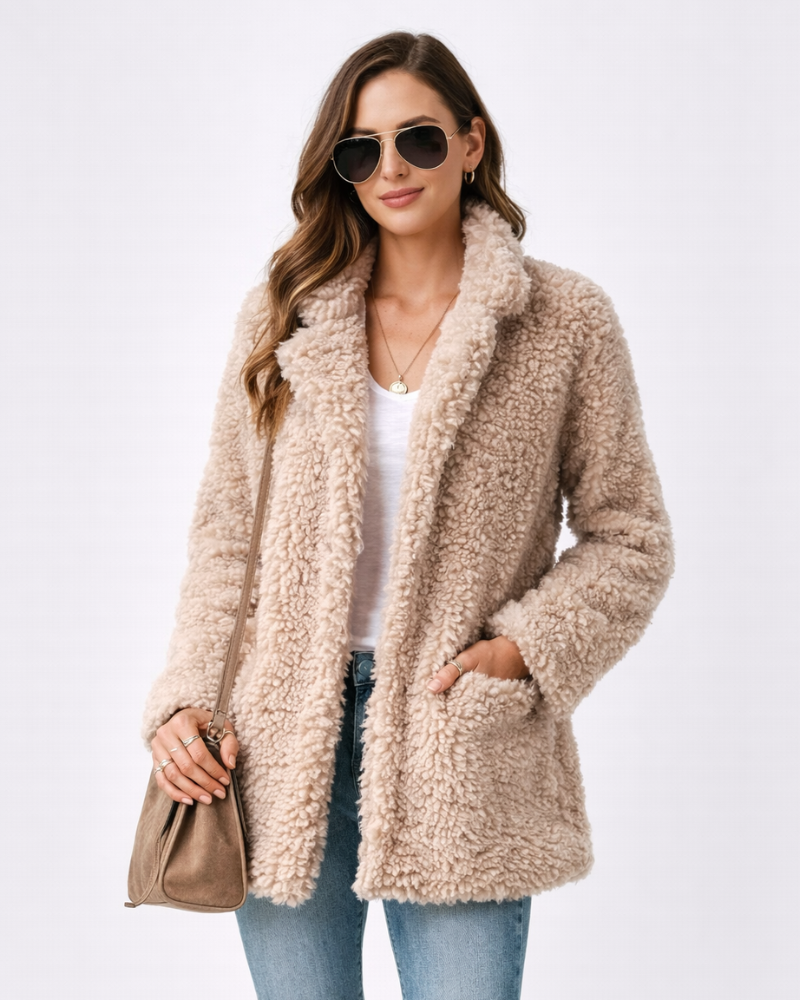 Aliyah Abrigo Largo de Invierno para Mujer – Corte Moderno, Ajuste Regular Elegante