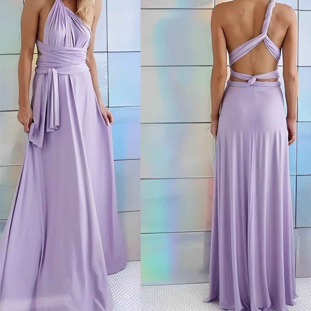 Elegáns női testhez simuló ruha | Maxi