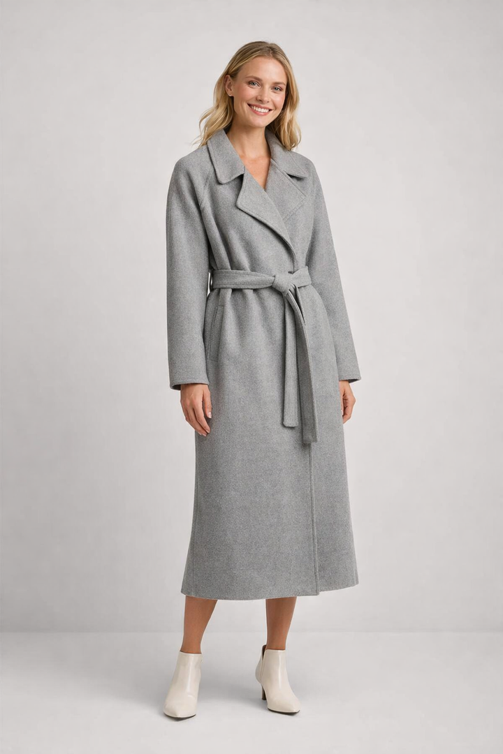 Talitha Cappotto Donna Lungo in Misto Lana – Elegante, Caldo e Stile Senza Tempo