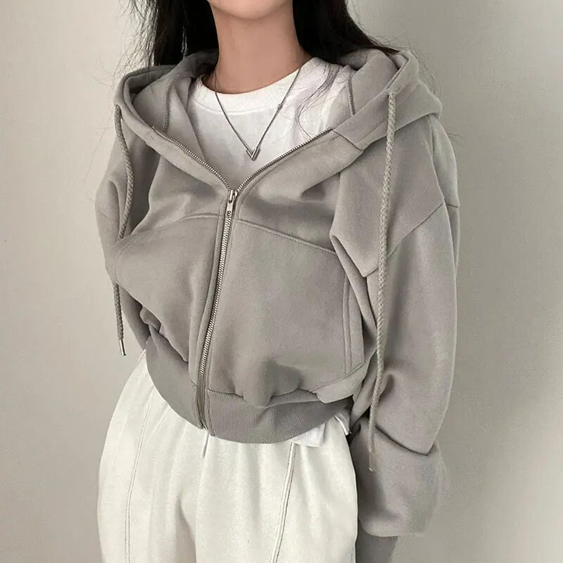 Damegenser med glidelås | Oversize