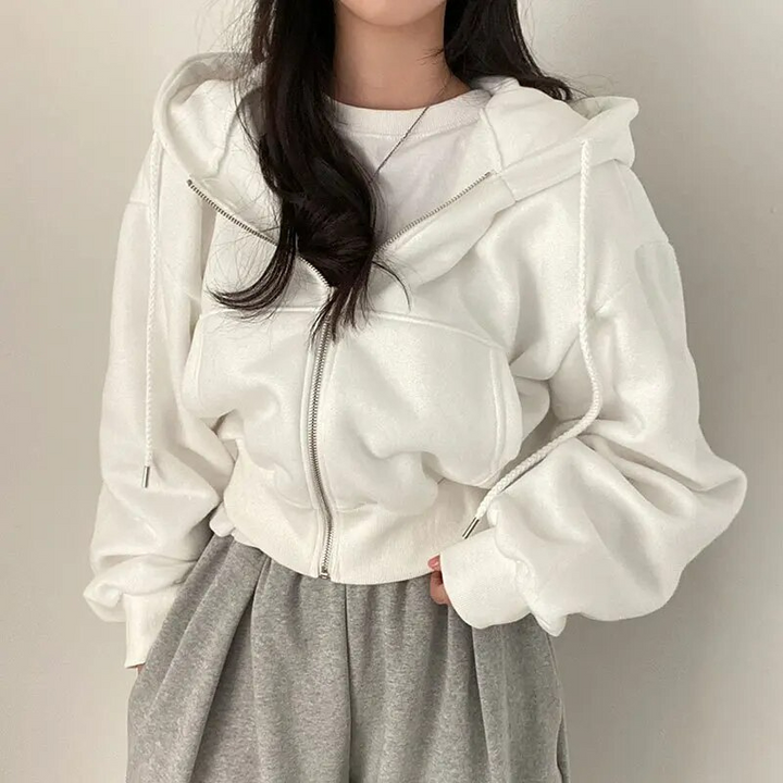 Damegenser med glidelås | Oversize