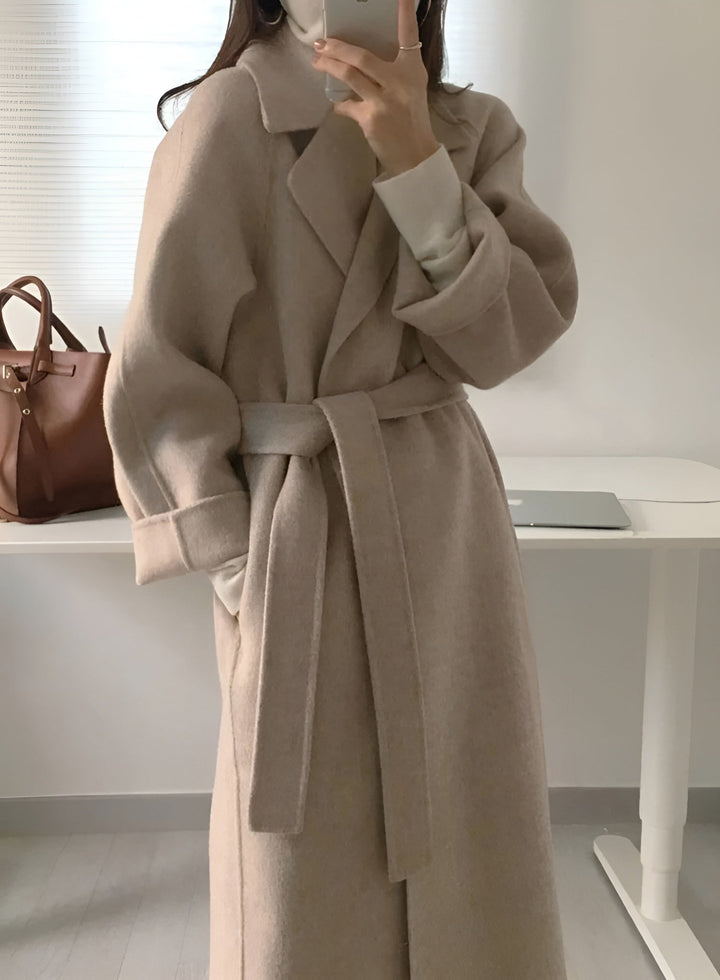 Talitha Cappotto Donna Lungo in Misto Lana – Elegante, Caldo e Stile Senza Tempo