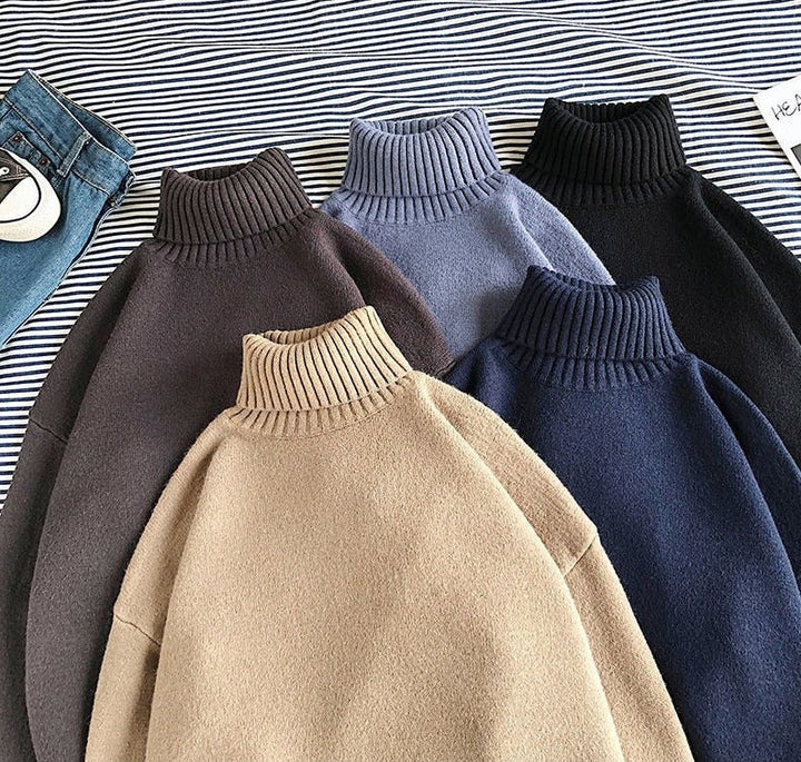 Leonell Dolcevita Hombre – Suéter Invernal Suave y Caliente