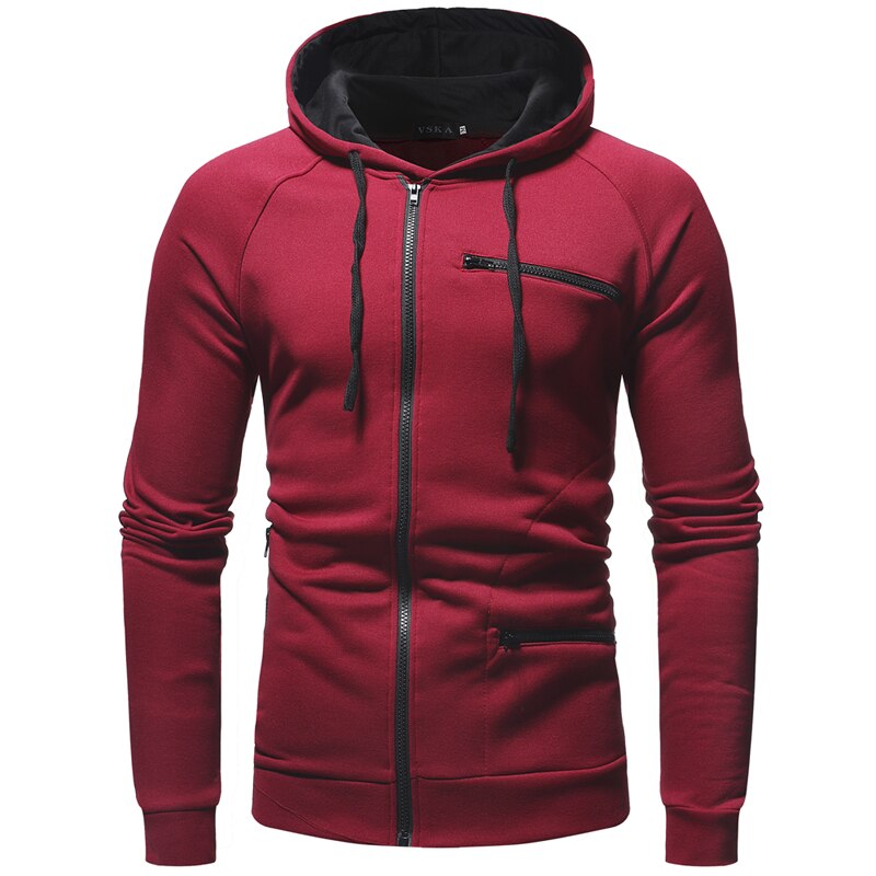 Levi Felpa con Zip Uomo Vardi – Hoodie Slim Fit in Poliestere con Design Casual
