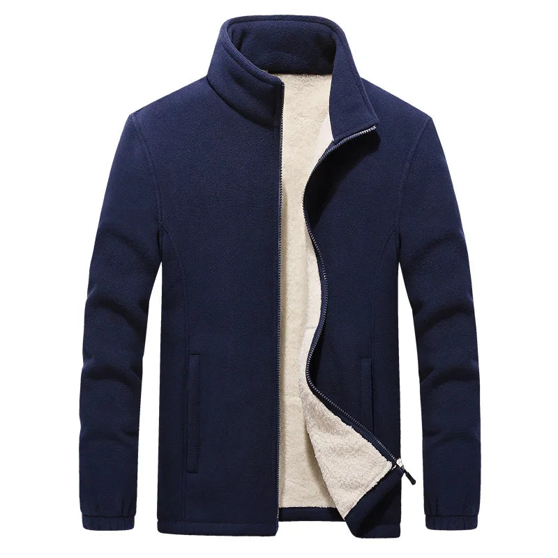 Lässige Fleecejacke für Herren | Winterjacke