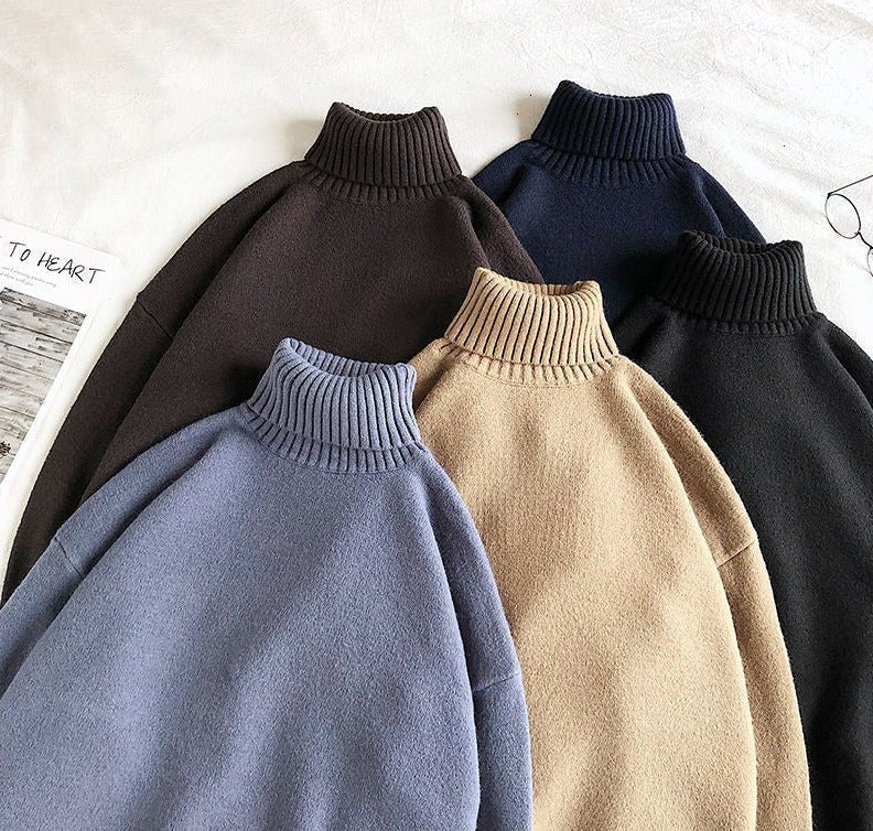 Leonell Dolcevita Hombre – Suéter Invernal Suave y Caliente