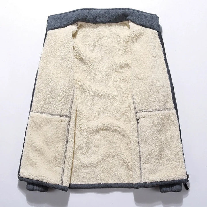 Lässige Fleecejacke für Herren | Winterjacke