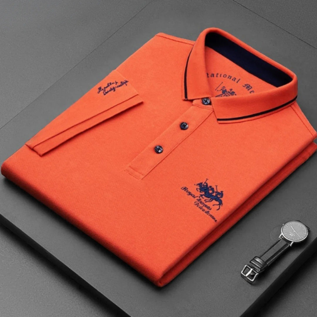 André | Męskie Polo Casual | Krótkie Rękawy