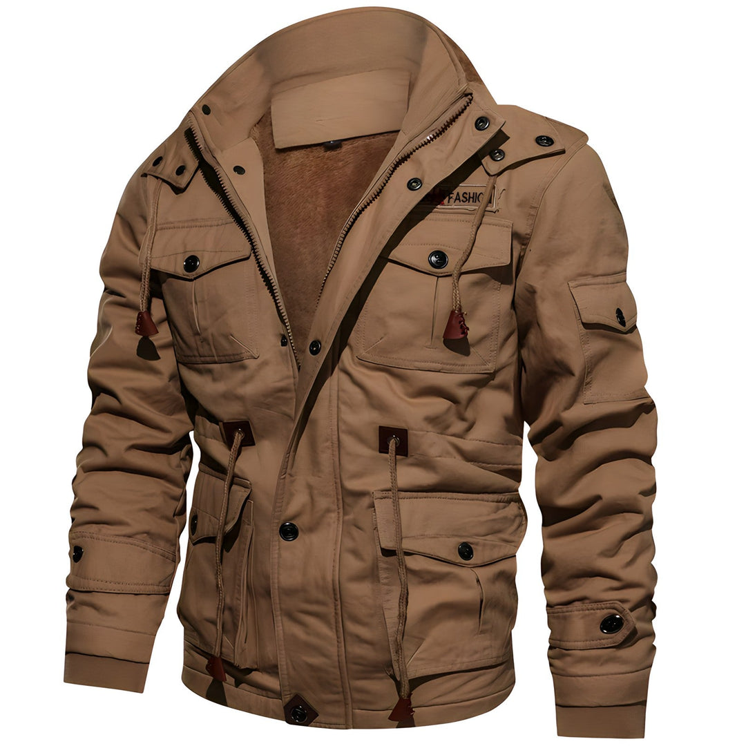 Men's Outdoor Jacket With Pockets | Winter