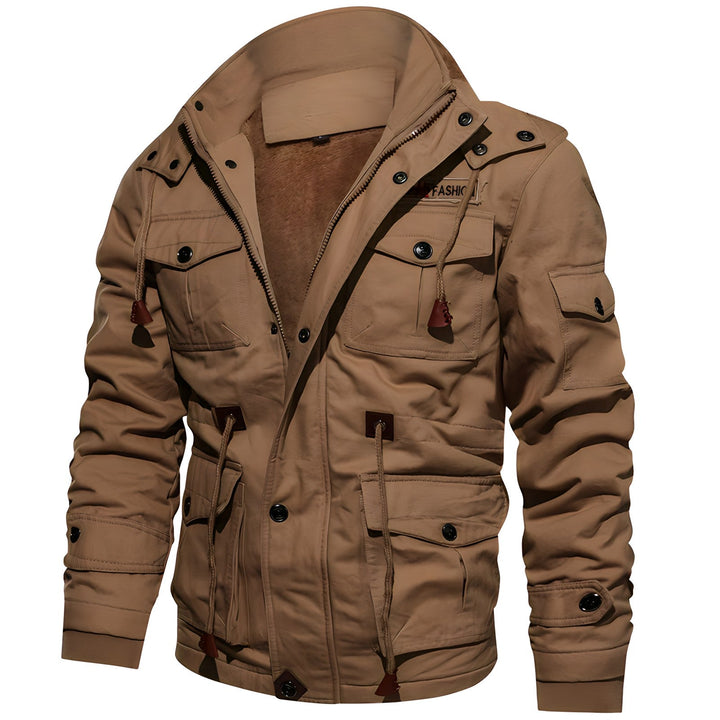 Men's Outdoor Jacket With Pockets | Winter