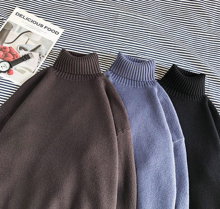 Leonell Dolcevita Hombre – Suéter Invernal Suave y Caliente