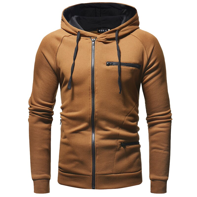 Levi Felpa con Zip Uomo Vardi – Hoodie Slim Fit in Poliestere con Design Casual