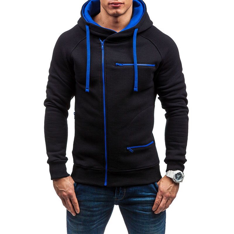 Levi Felpa con Zip Uomo Vardi – Hoodie Slim Fit in Poliestere con Design Casual