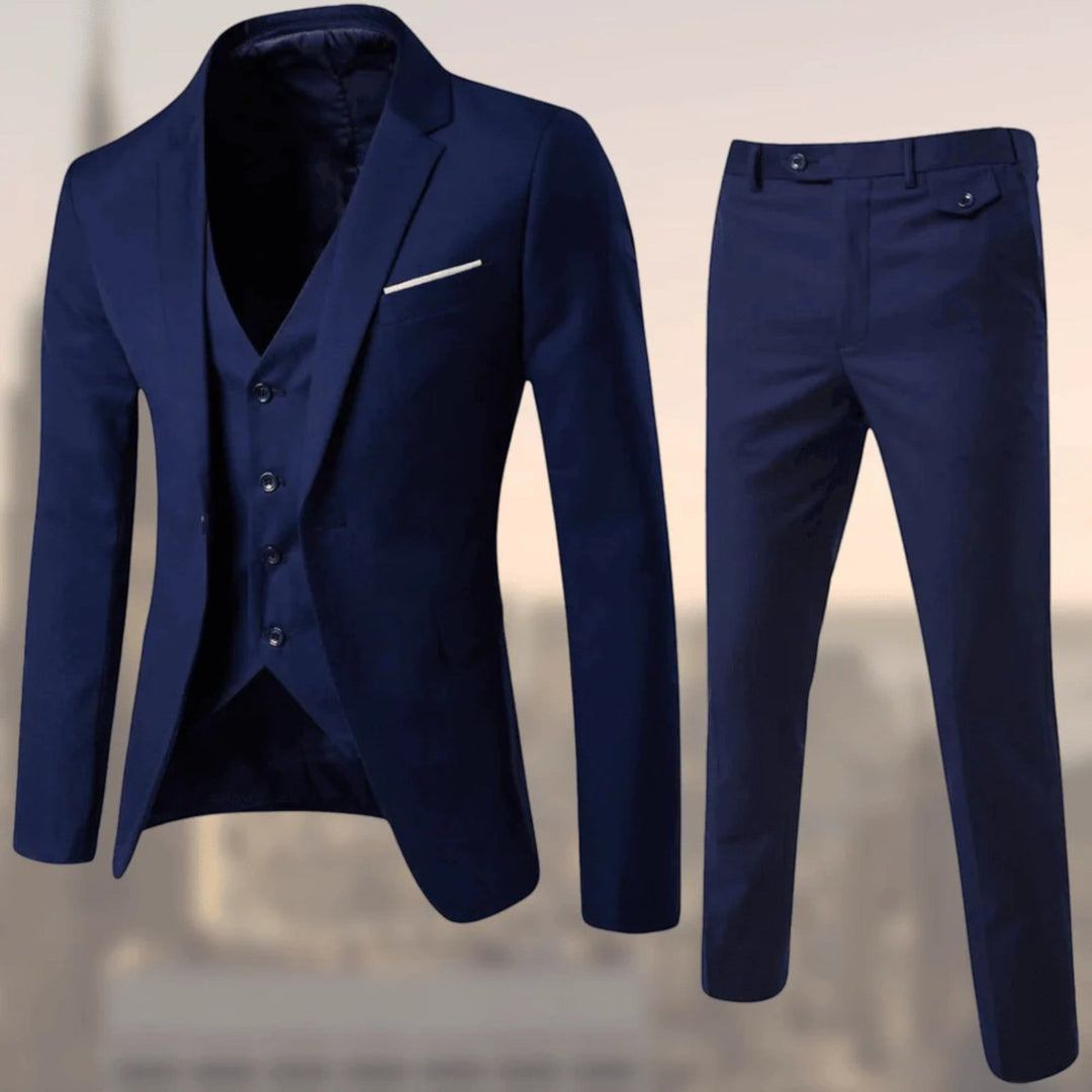 Adrian | Set Di Abiti Eleganti Da Uomo In Tre Pezzi