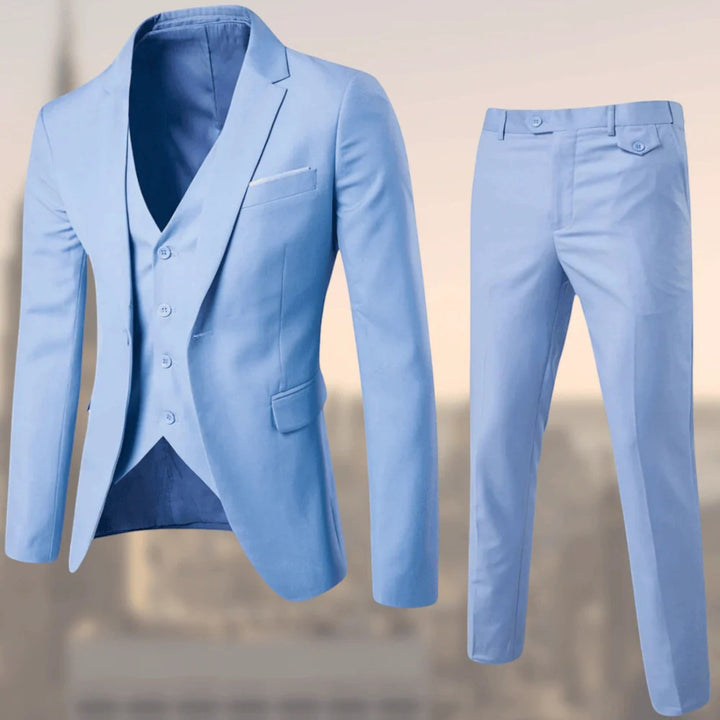Adrian | Set Di Abiti Eleganti Da Uomo In Tre Pezzi