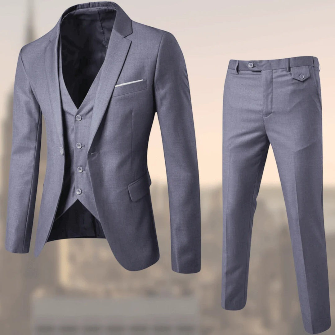 Adrian | Set Di Abiti Eleganti Da Uomo In Tre Pezzi