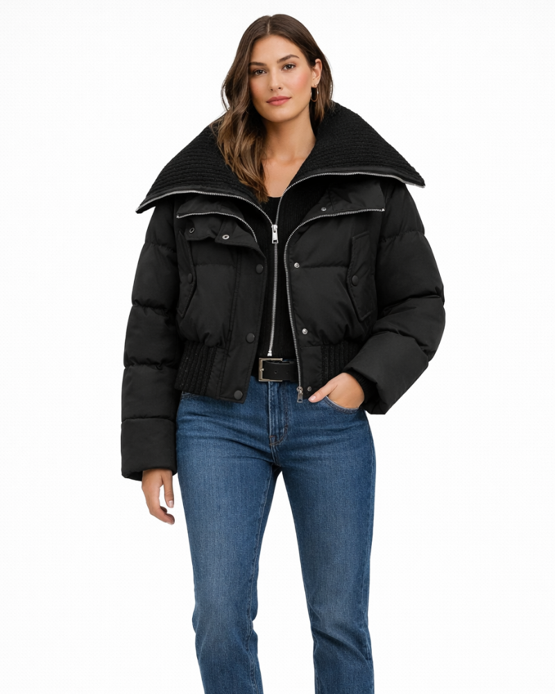 Ellie Chaqueta Acolchada Mujer – Plumífero Ligero Invernal, Chaqueta Cálida Elegante
