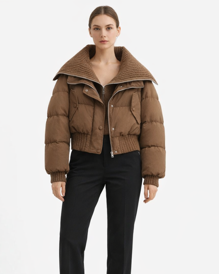 Ellie Chaqueta Acolchada Mujer – Plumífero Ligero Invernal, Chaqueta Cálida Elegante