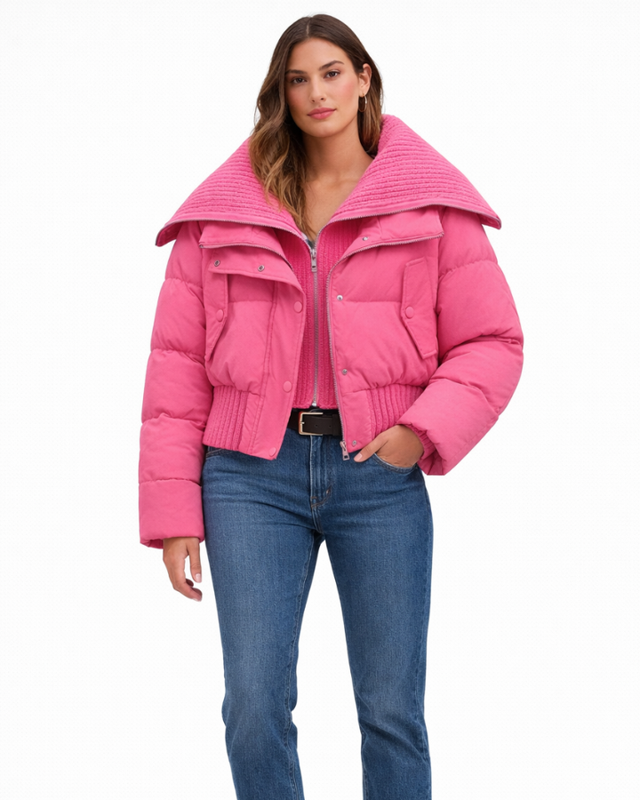 Ellie Chaqueta Acolchada Mujer – Plumífero Ligero Invernal, Chaqueta Cálida Elegante